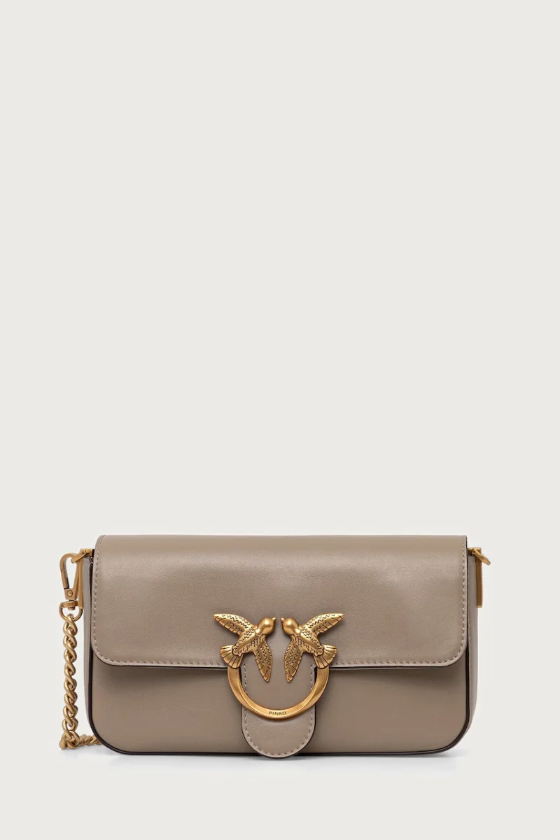 Pinko geantă crossbody pentru femei din piele