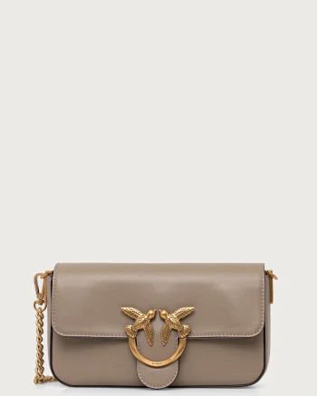 Pinko geantă crossbody pentru femei din piele
