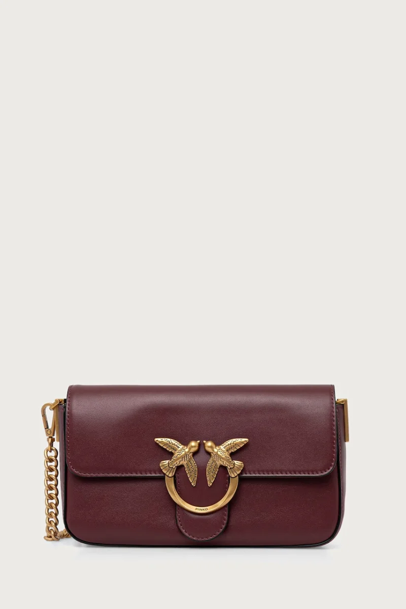 Pinko geantă crossbody pentru femei din piele