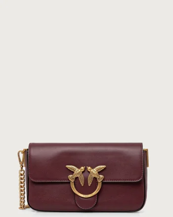 Pinko geantă crossbody pentru femei din piele