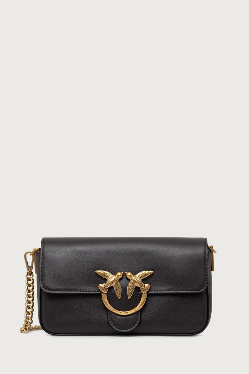 Pinko geantă crossbody pentru femei din piele