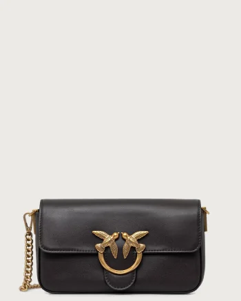 Pinko geantă crossbody pentru femei din piele