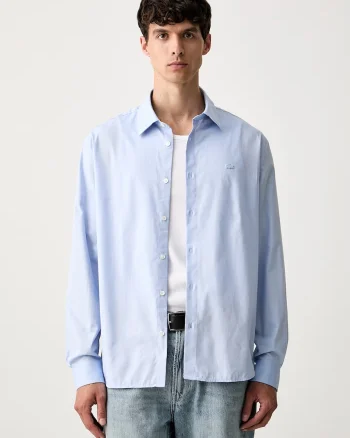 Lacoste cămașă oxford din bumbac