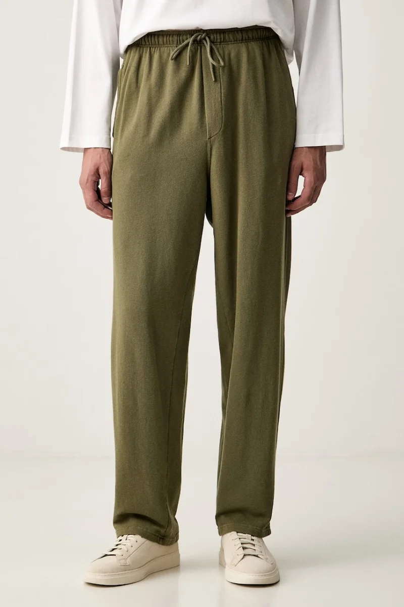 American Vintage pantaloni de trening pentru bărbați din bumbac