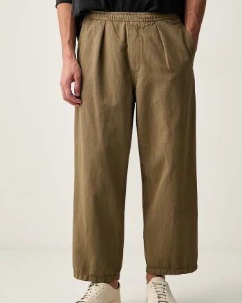 American Vintage pantaloni pentru bărbați cu bumbac