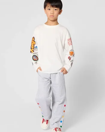 Kenzo Kids pantaloni de trening pentru copii din bumbac