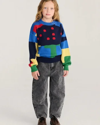 Bobo Choses blugi barrel pentru copii Beast