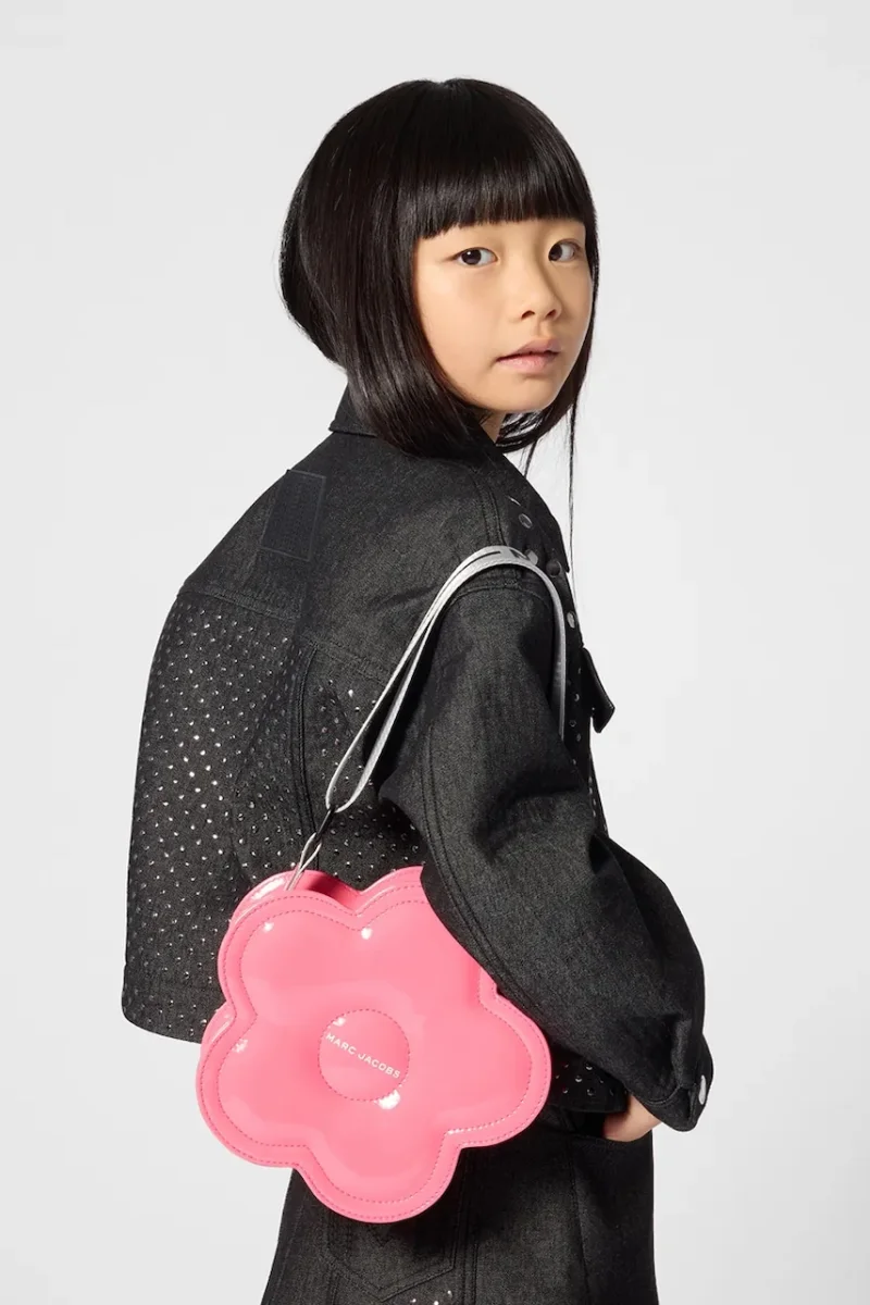 MARC JACOBS geantă crossbody pentru copii cu imitație de piele