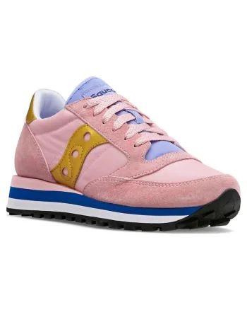 Tenisi dama  Jazz Triple, piele naturala, Multicolor