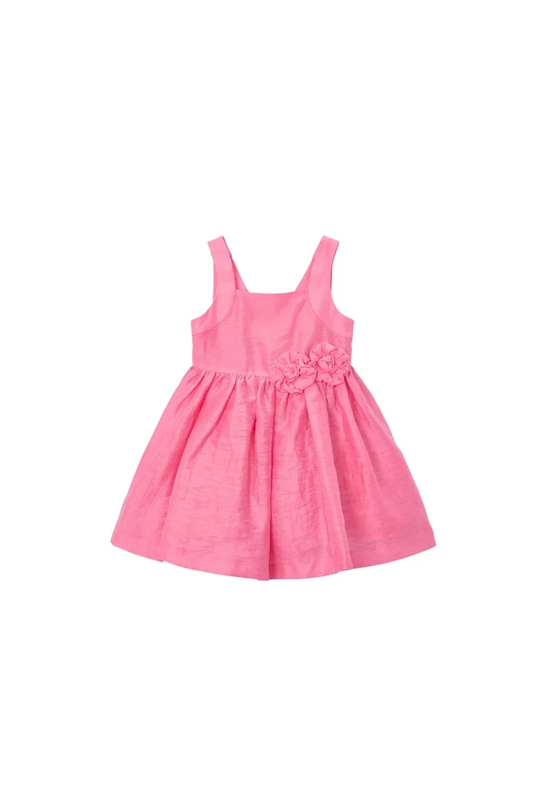 Rochie fete,  roz, 87% in 13% poliester