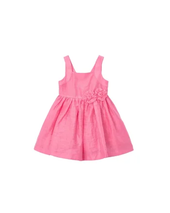 Rochie fete,  roz, 87% in 13% poliester
