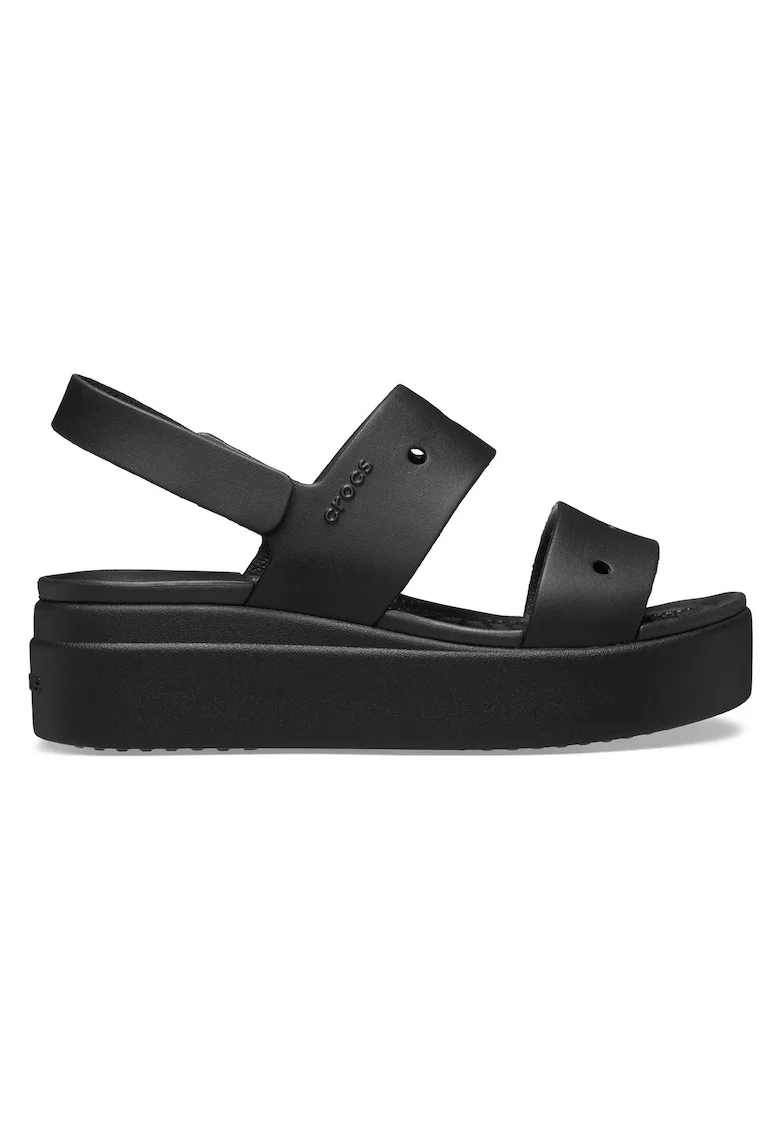Sandale dama,  210676, plastic, negru