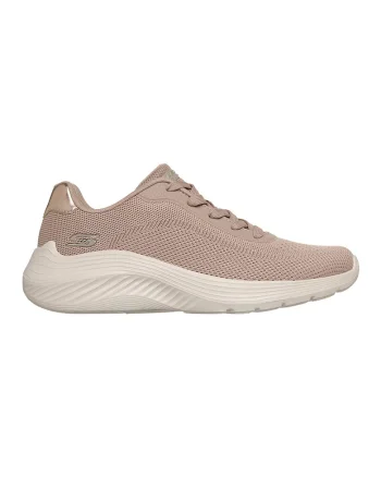 Pantofi sport Bobs Squad Waves, Maro taupe/Alb murdar
