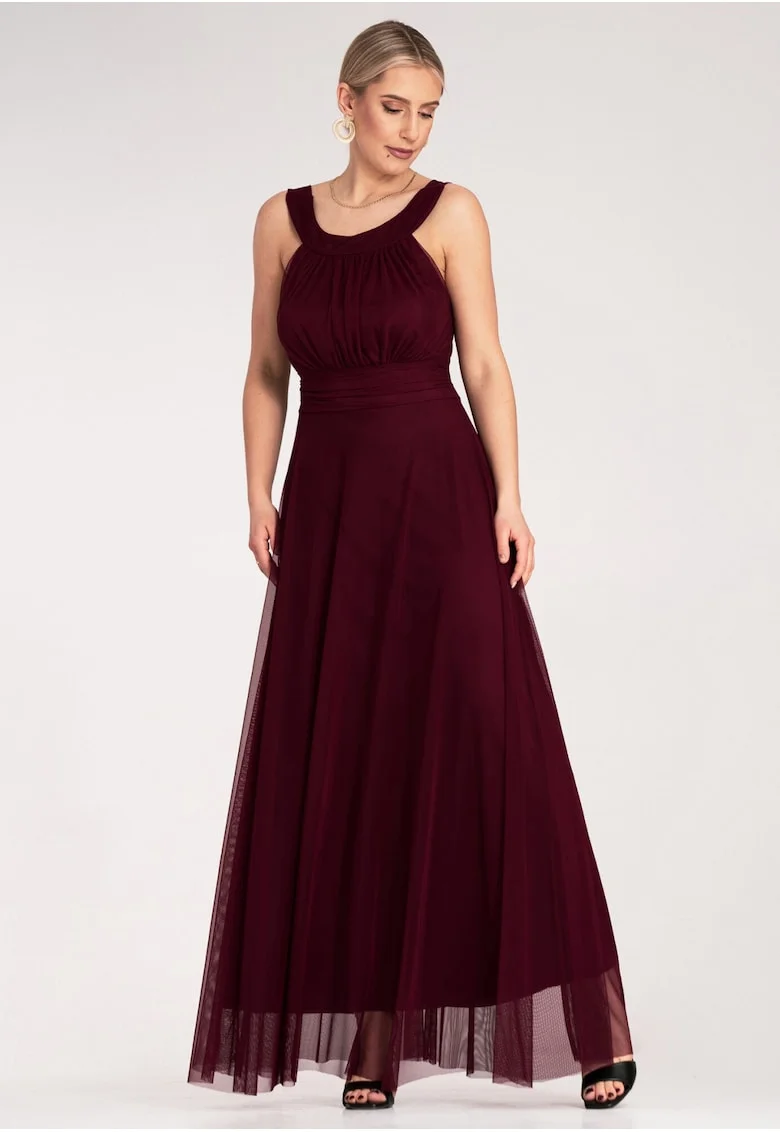 Rochie de seara  maxi, Rosu