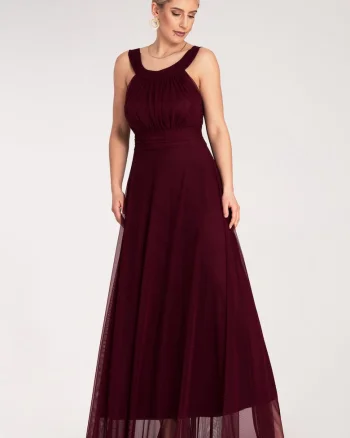 Rochie de seara  maxi, Rosu