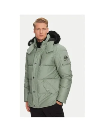 Geaca barbati,  304452888, Bumbac/Nylon, Verde, Verde
