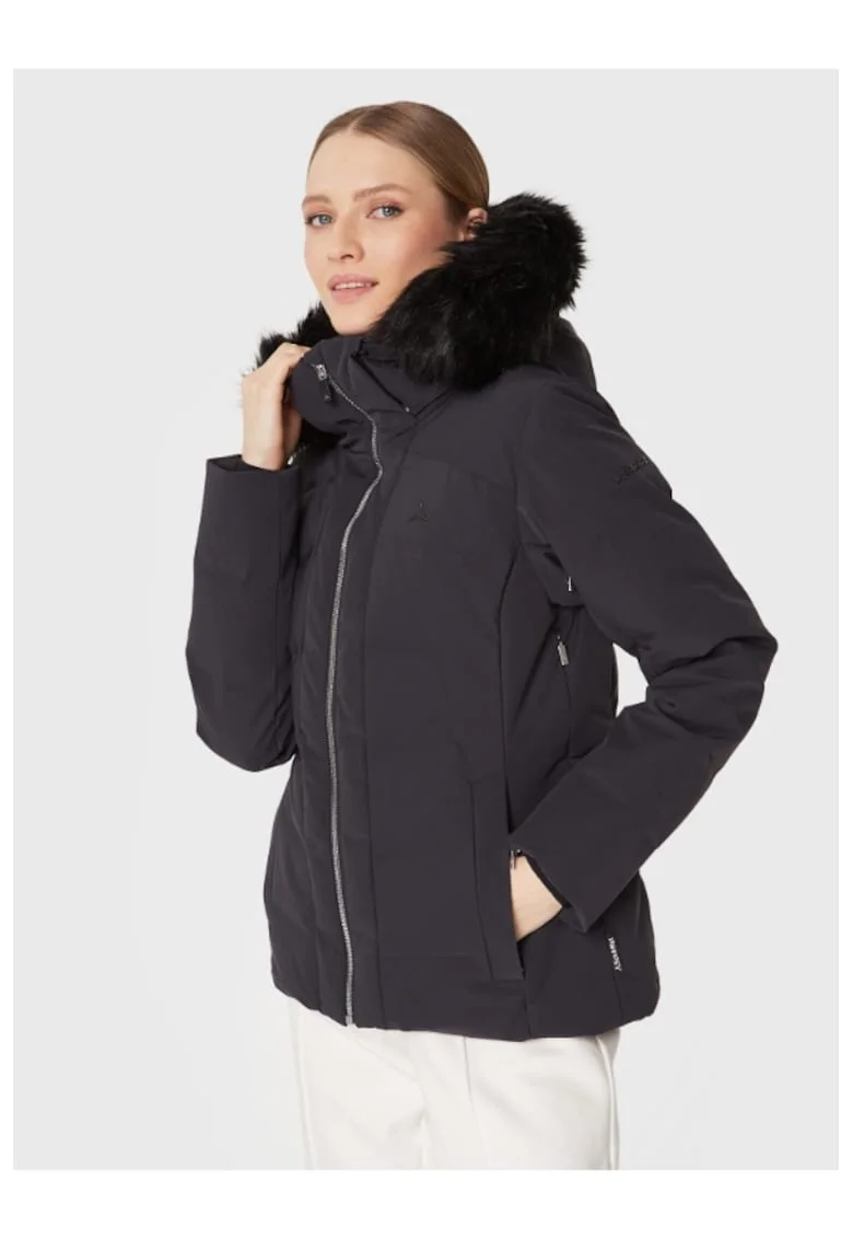 Geaca dama,  301773290, Nylon, Negru