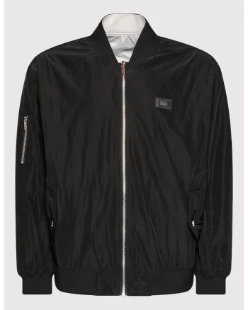 Jacheta bomber barbati,  209846195, Poliester, Negru, Negru