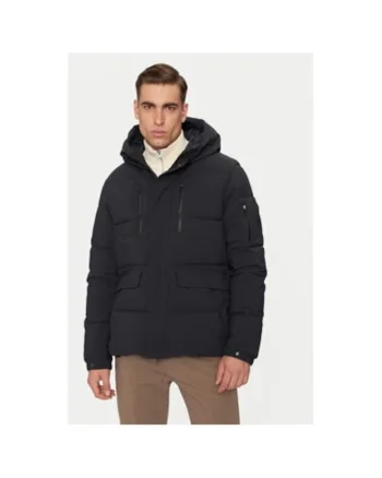 Geaca barbati,  304215308, Poliester, Negru, Negru