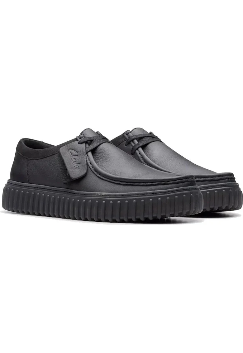 Mocasini  Casual, Negru, Piele naturala