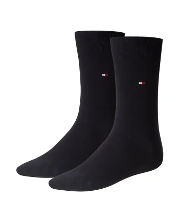 Set de sosete lungi cu logo brodat - 2 perechi, Albastru ultramarin