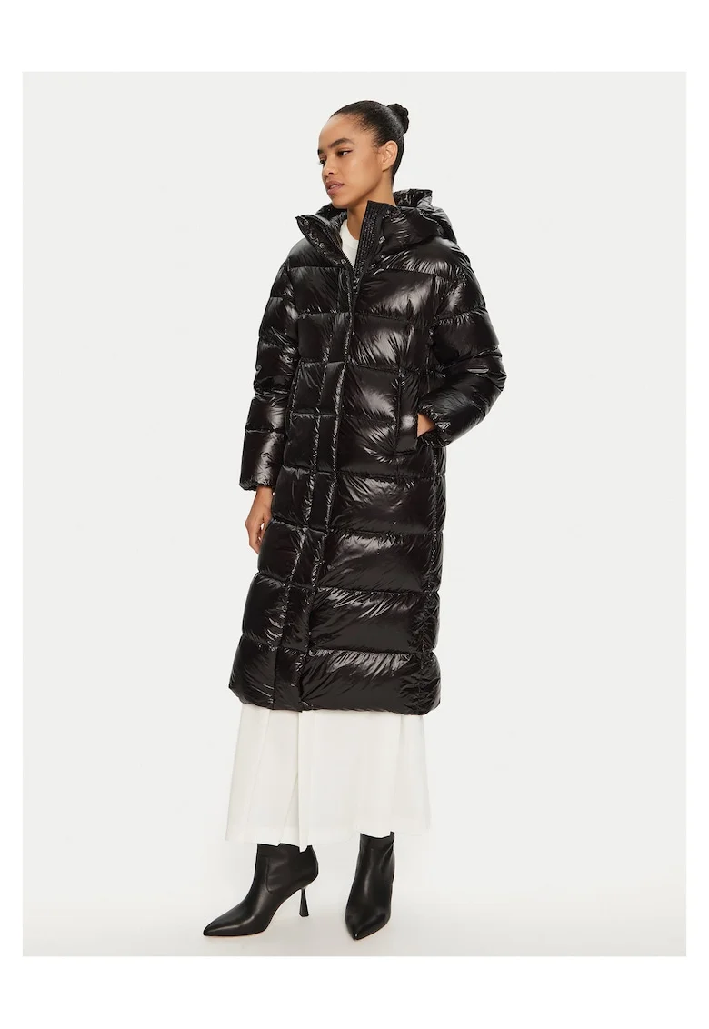 Geaca puf HETREGO, neagra, Negru