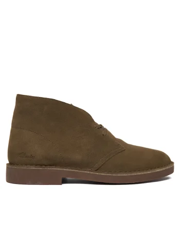 Ghete barbati  Kaki Suede, piele naturala