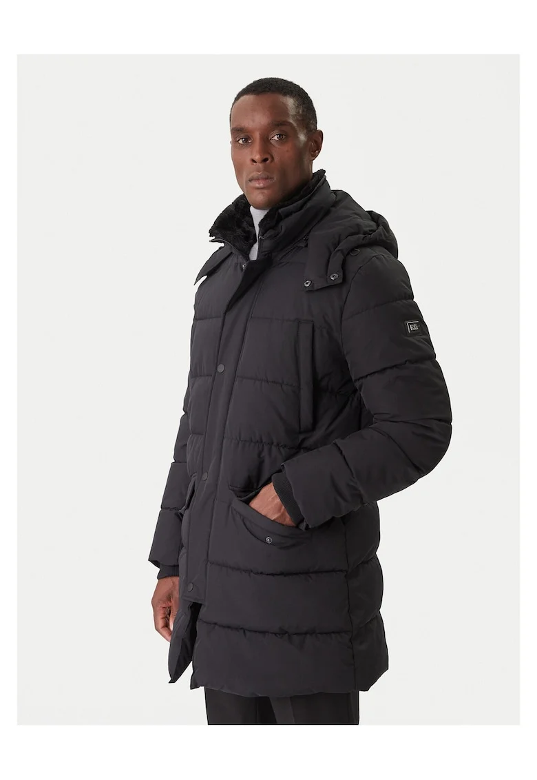 Geaca de iarna, barbati  negru