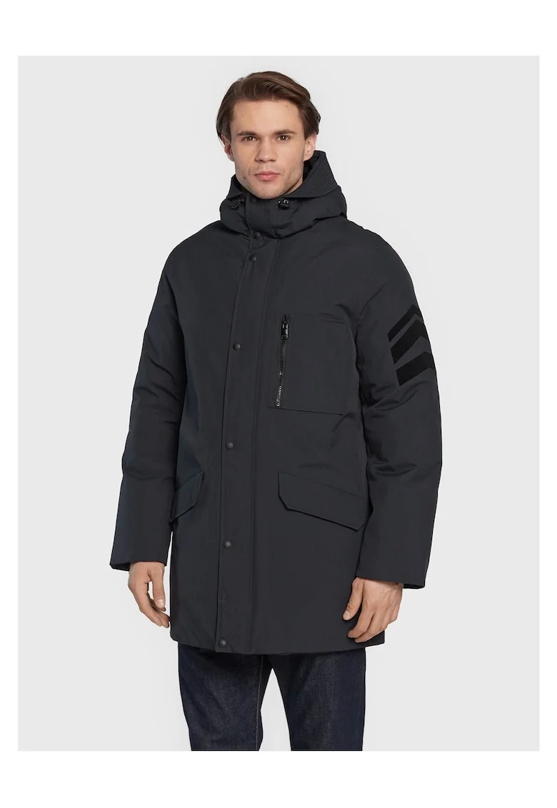 Geaca de iarna Barbati, zadig voltaire, Poliamida, Negru