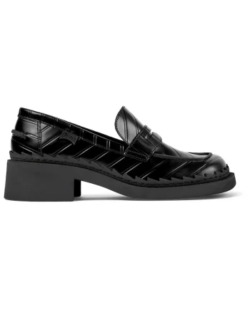 Pantofi loafer din piele Taylor Twins 1155, Negru