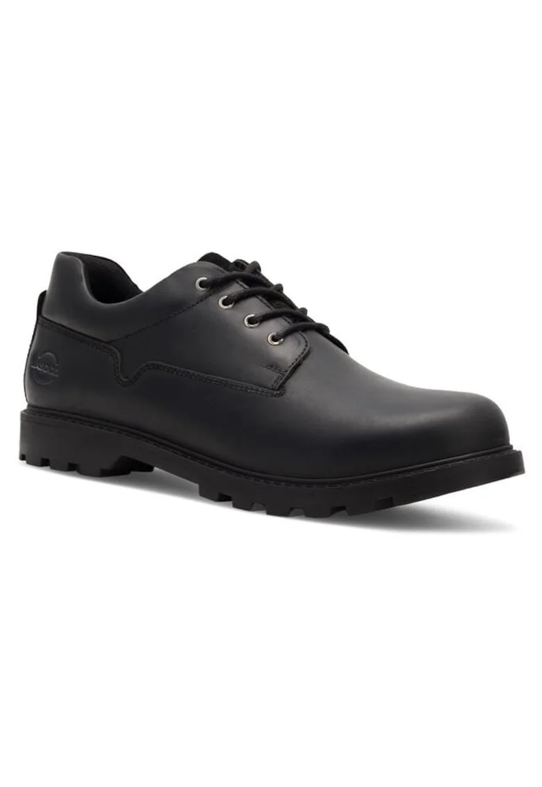 Tenisi barbati, 52029,  Piele naturala, Negru