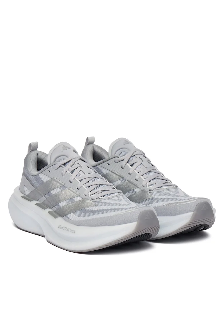 Pantofi sport dama,  alergare, gri, material textilqfwqdq, Gri