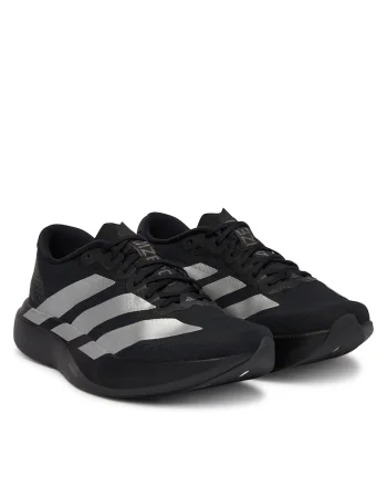 Pantofi sport dama,  alergare, negru textil, Negru