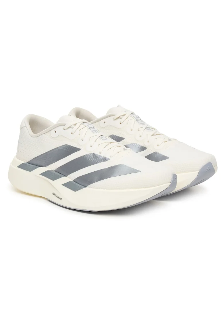 Pantofi sport barbati,  alergare, alb material textil