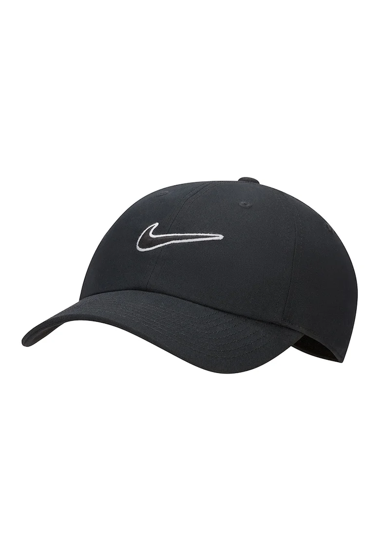 Sapca unisex cu monograma, Negru stins