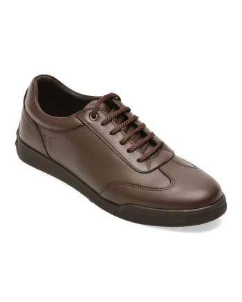 Pantofi sport OTTER maro, 5453, din piele naturala