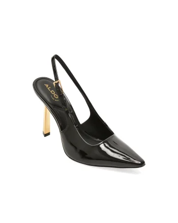 Pantofi eleganti ALDO negri, 13836275, din piele ecologica lacuita