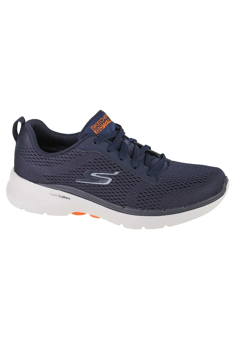 Sneakers,  Go Walk 6 Avalo 216209-NVY, Albastru marin, Bleumarin