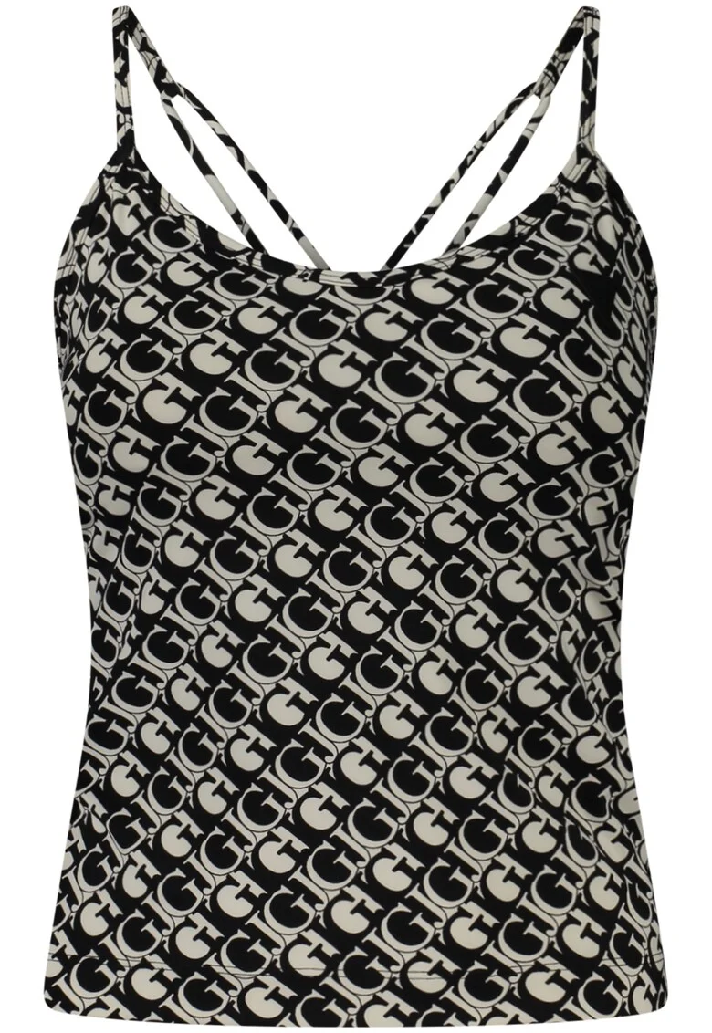 Maiou dama,  77% poliester, 23% spandex, Negru, V3GP01MC03W, Negru