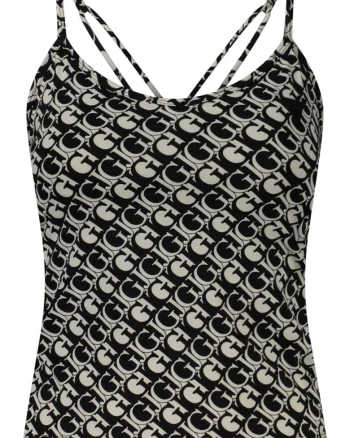 Maiou dama,  77% poliester, 23% spandex, Negru, V3GP01MC03W, Negru