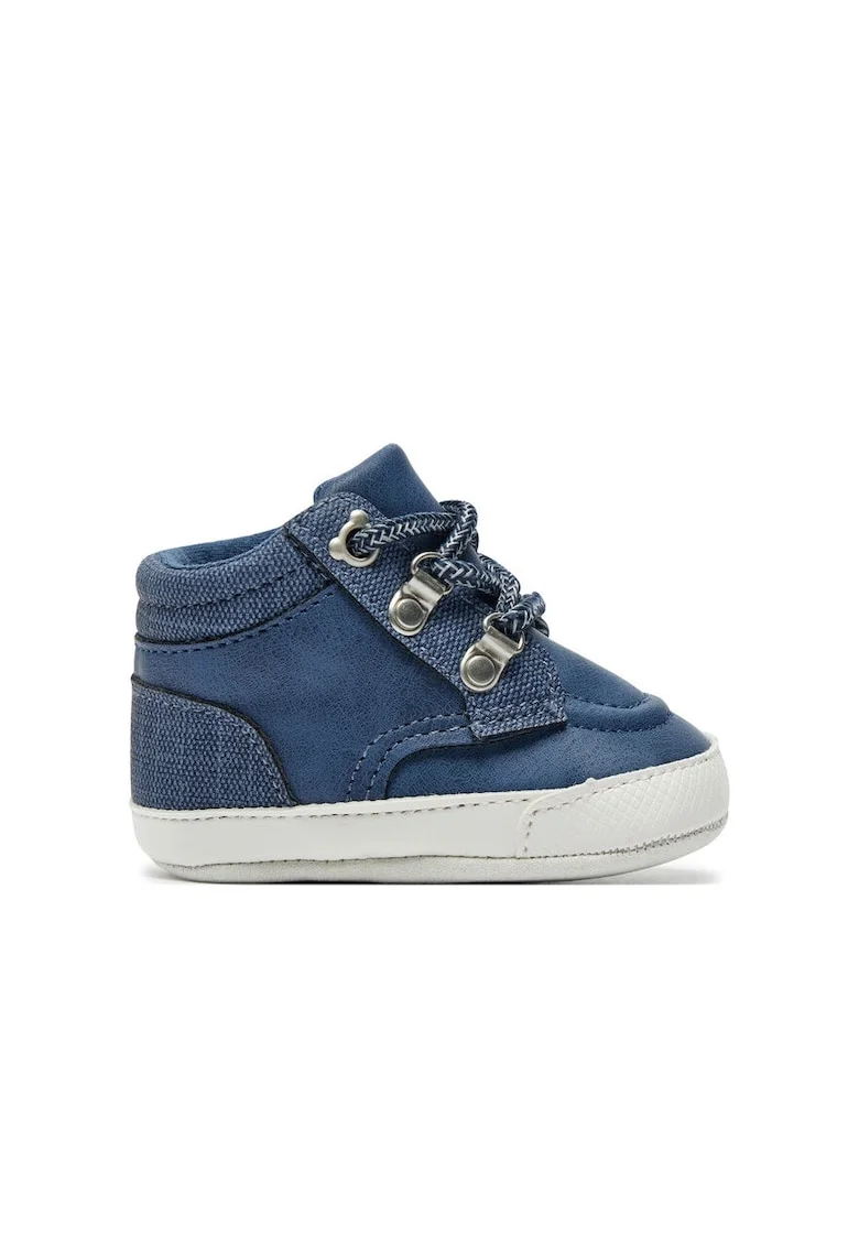 Pantofi copii,  49079, Piele ecologica, Albastru