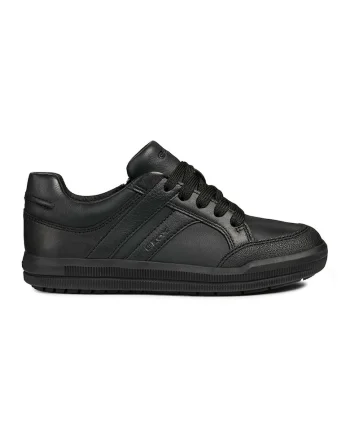 Pantofi sport de piele ecologica cu detalii texturate, Negru