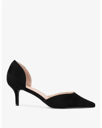 Pantofi dama  5903698724393, Textil, Negru, Negru