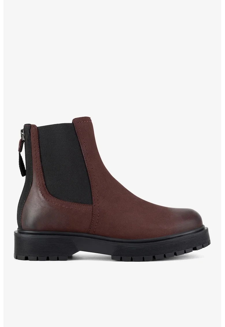 Ghete dama  5905588753544, Piele naturala, Rosu, Rosu