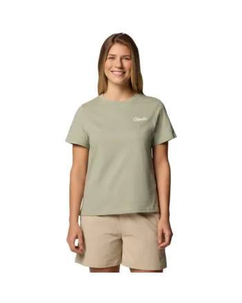 Tricou sport  bumbac, verde, pentru femei