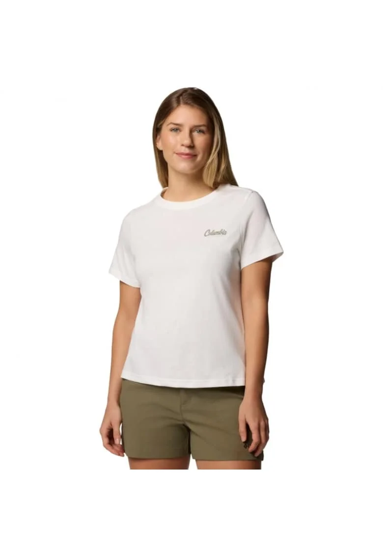 Tricou sport dama  bej, bumbac, lifestyle