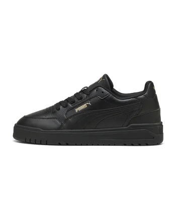 Pantofi sport Shuffle Dowtown de piele ecologica, Negru