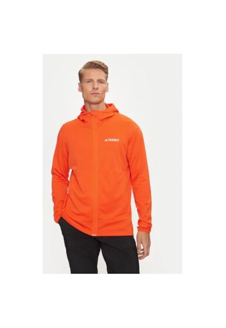 Bluza tehnica barbati,  303973278, Poliester reciclat, Portocaliu