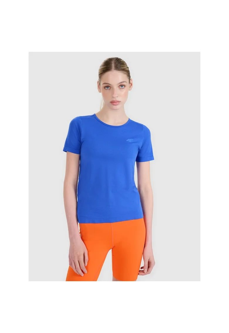 Tricou alergare dama,  Uscare rapida, Textil, Albastru