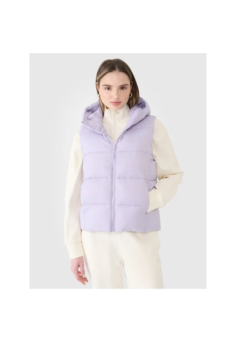 Veste sport dama  fara maneci, violet
